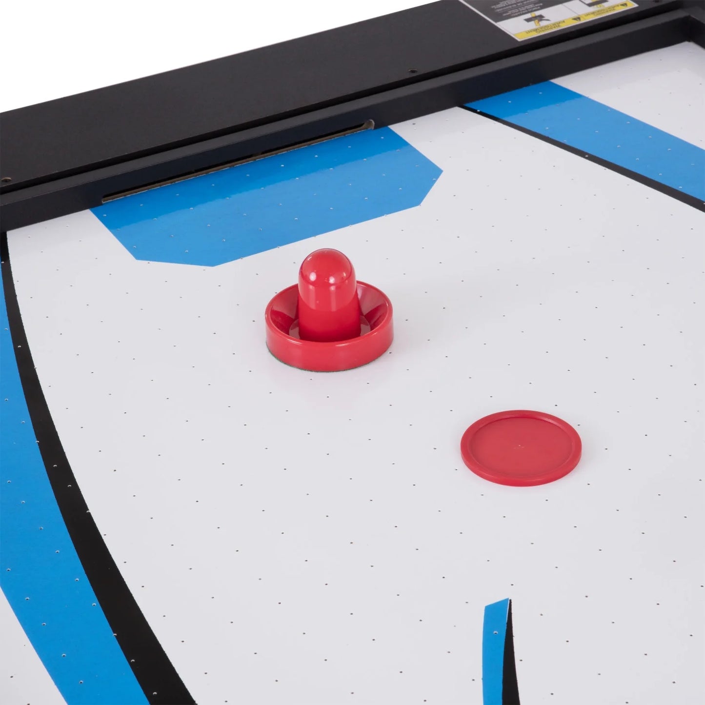72" 4 in 1 Multi-Game Swivel Table with Air-Powered Hockey, Table Tennis, Billiards, and Launch Football