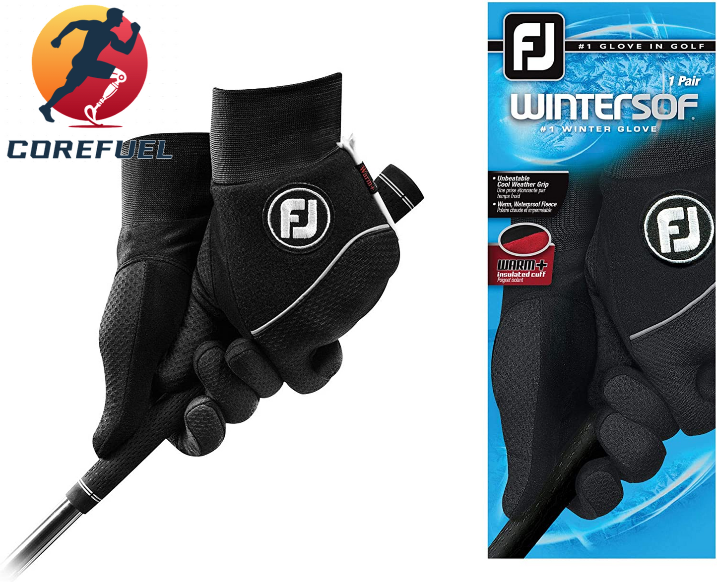 Footjoy Men'S Wintersof Pair Golf Glove
