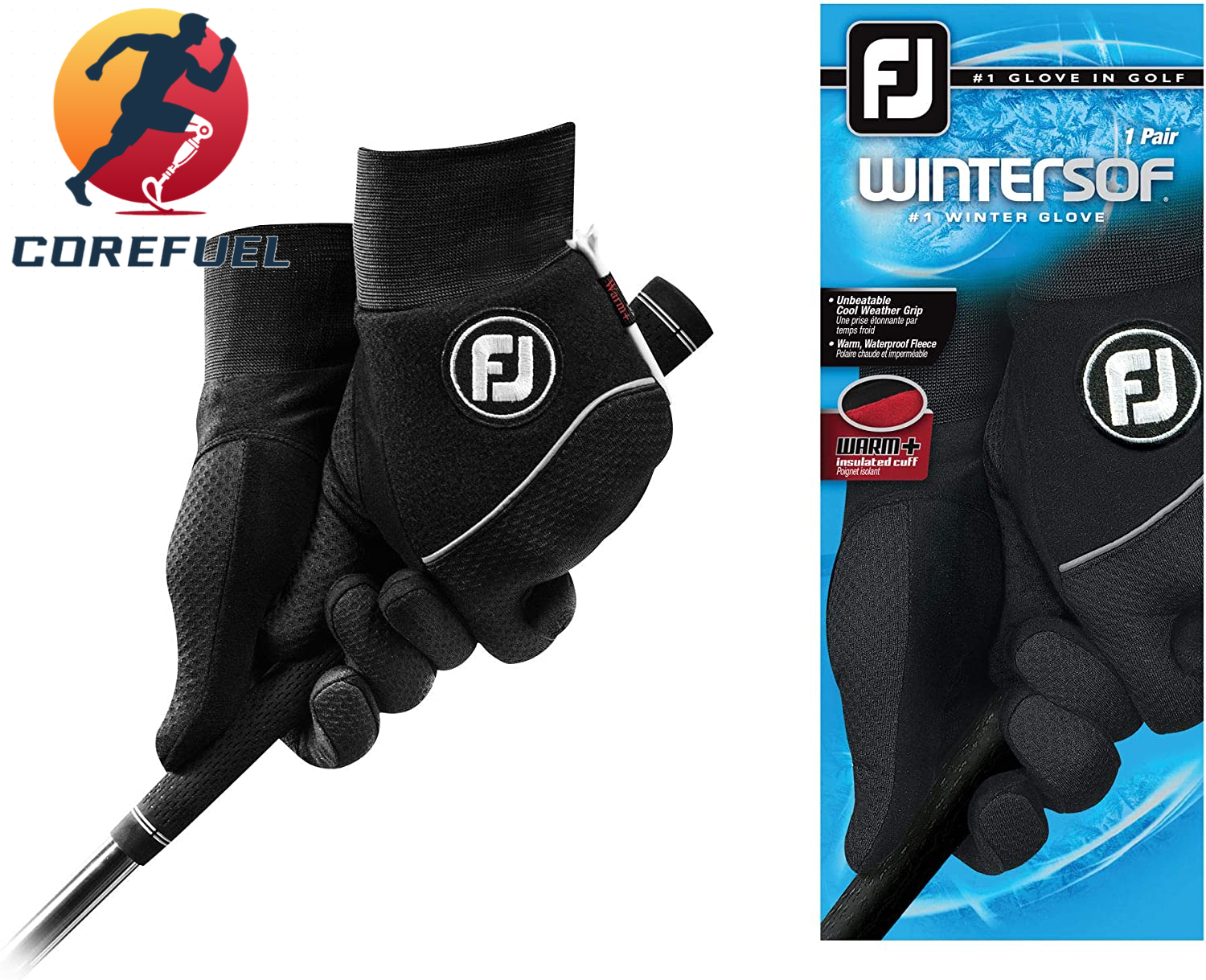 Footjoy Men'S Wintersof Pair Golf Glove