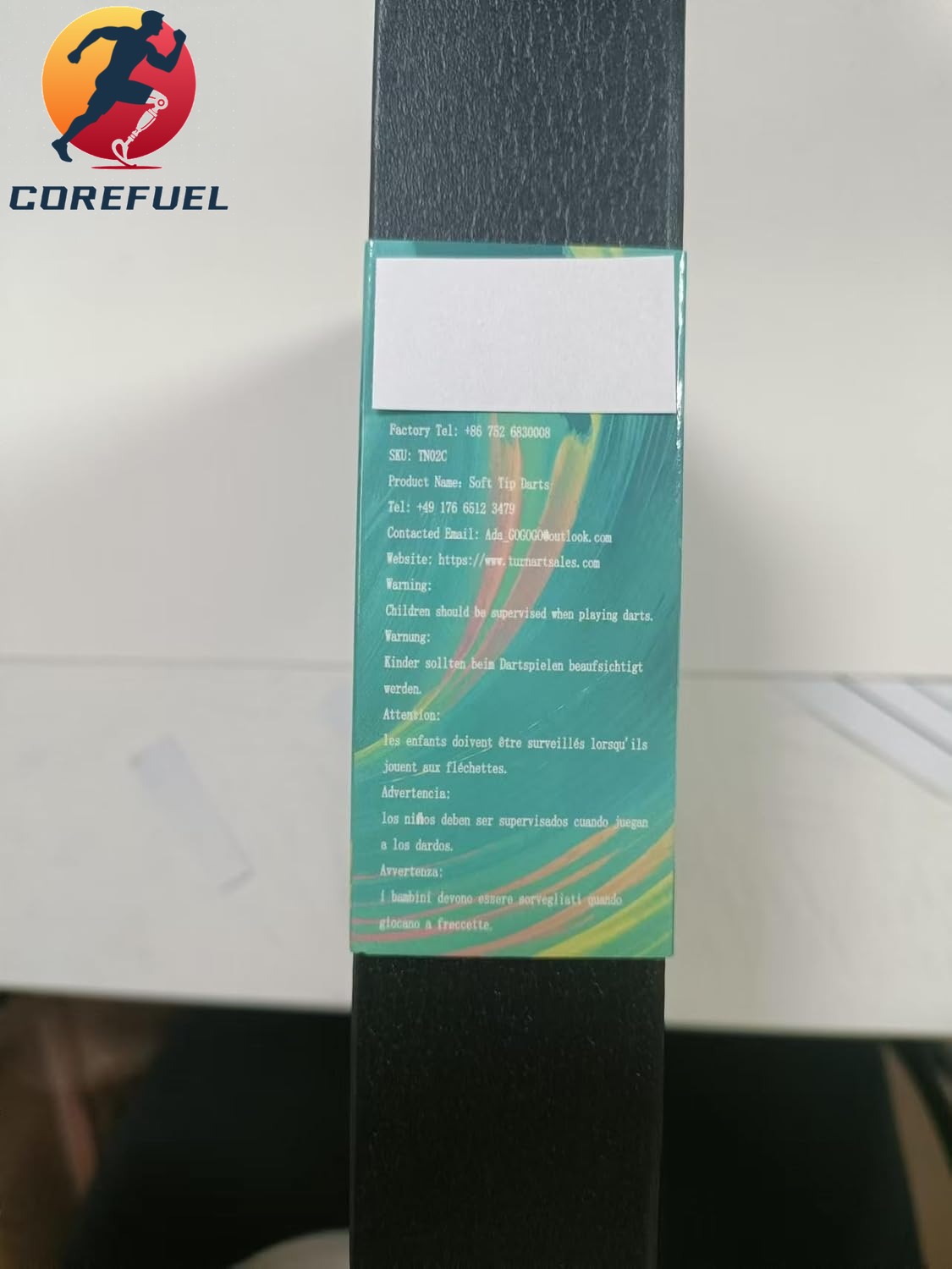 Turnart Darts Plastic Tip - Professional Soft Tip Darts Set for Electronic Dartboard 9 Pcs 18 Grams with 50 Extra Tips 9 Shafts 27 Flights Tool Kit Flight Protectors and Gift Darts Case