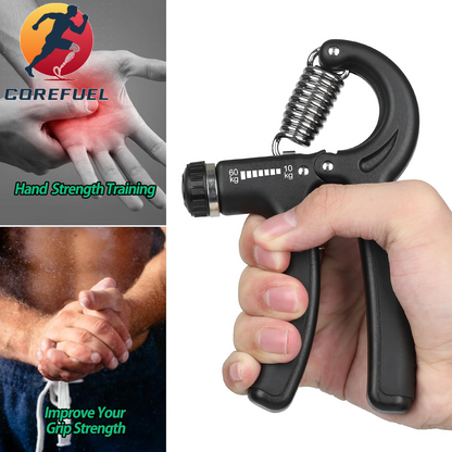 NIYIKOW Grip Strength Trainer, Hand Grip Strengthener, Adjustable Resistance 22-132Lbs (10-60Kg), Forearm Strengthener, Perfect for Musicians Athletes